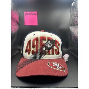 Vintage 1990s NFL San Francisco 49ers Cap Hat Football Graphic Drew Pearson RARE